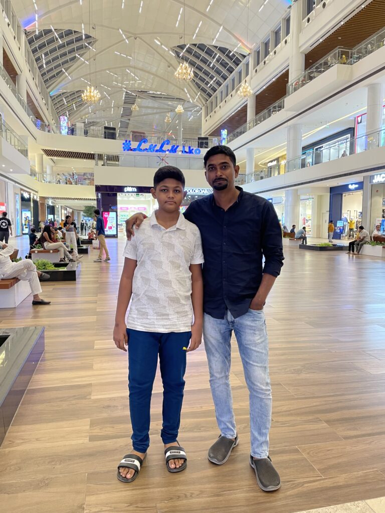 Aarush & Rohit at LuLu Mall, lucknow_SKP