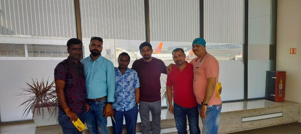 Aaurowians at Goa Airport_Sunil Prajapati