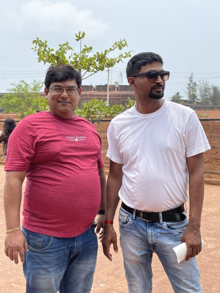 Allwyn & Rohit at Goa_SKP