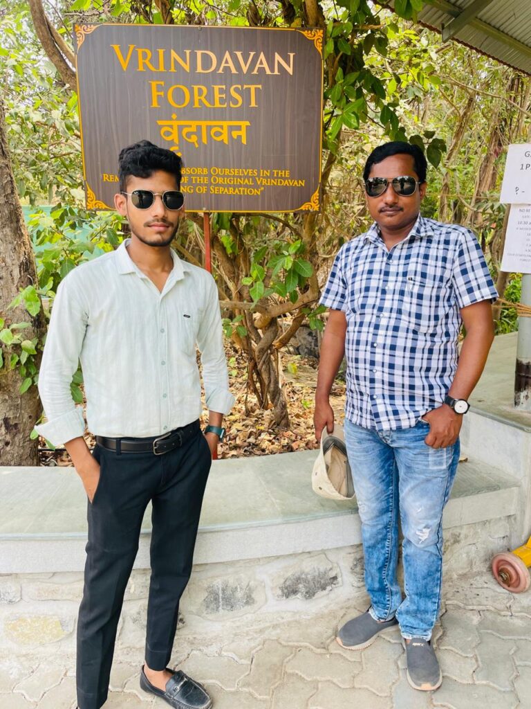 Amit & Sunil Prajapati at Vrindavan Forest, Palghar