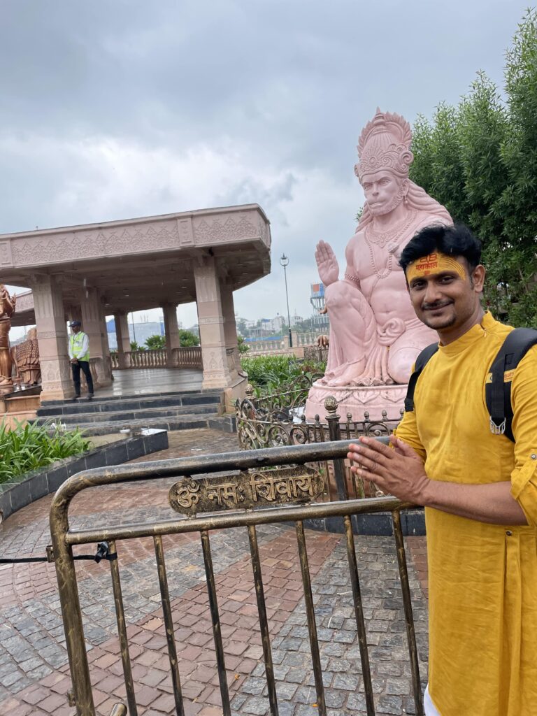 Arvind with Hanumanji_SKP
