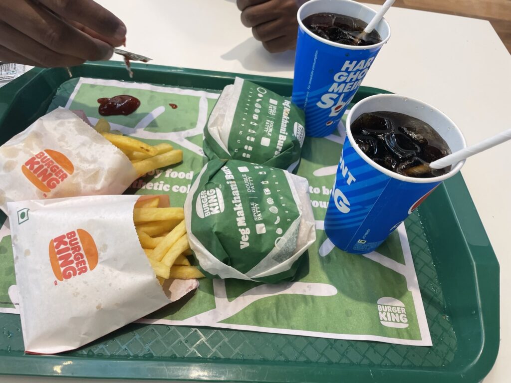 Burger, French Fried & Pepsi at LuLu Mall_SKP