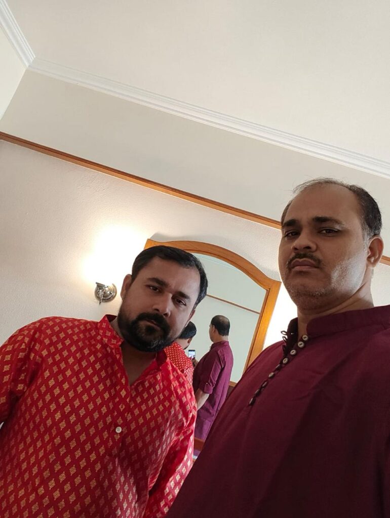 Navneet & Umesh at Hotel Kences_SKP