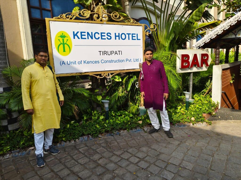 Prashant & Rohit at Kences Hotel_SKP