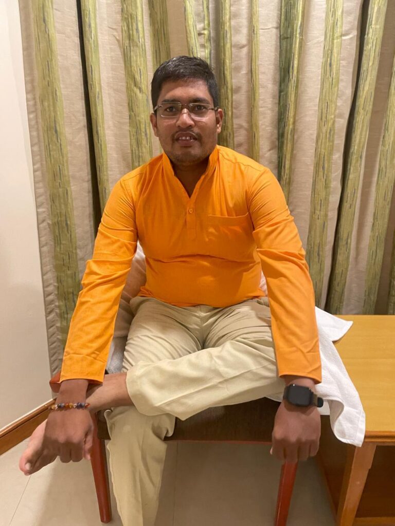 Prashant at Hotel Kences_SKP