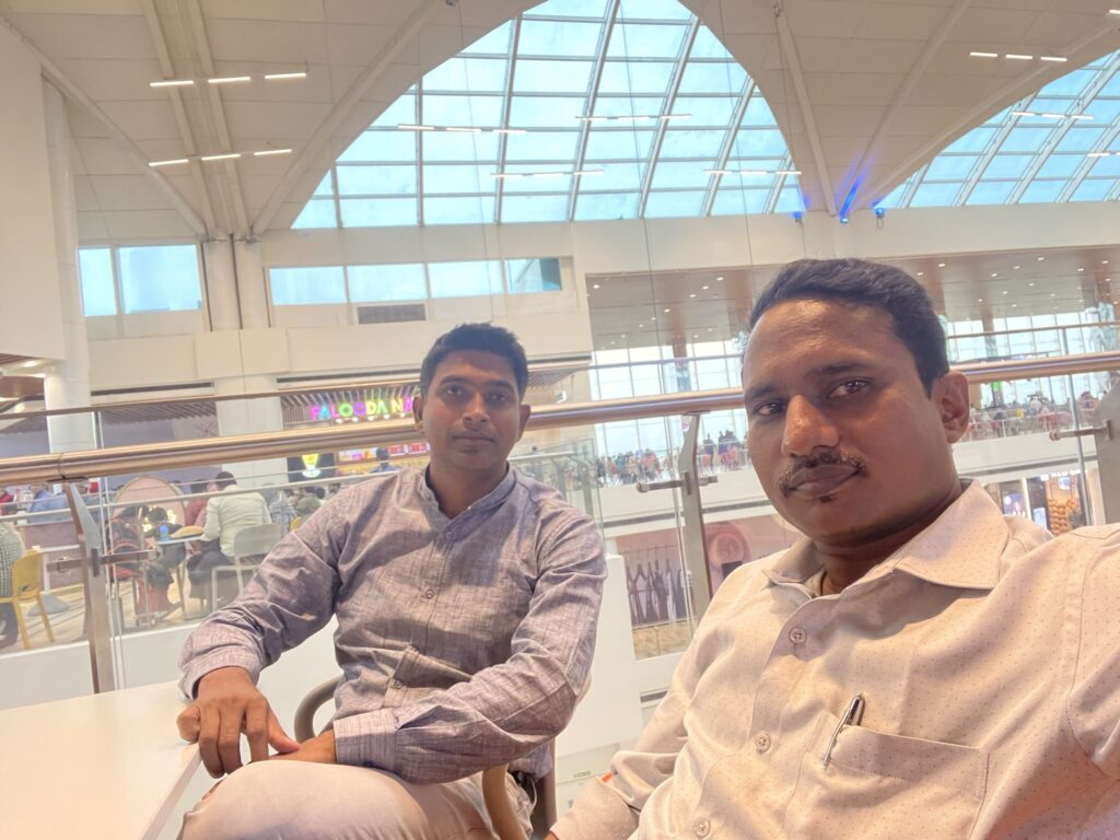 Rohit & Sunil Prajapati at LuLu Mall, lucknow_SKP