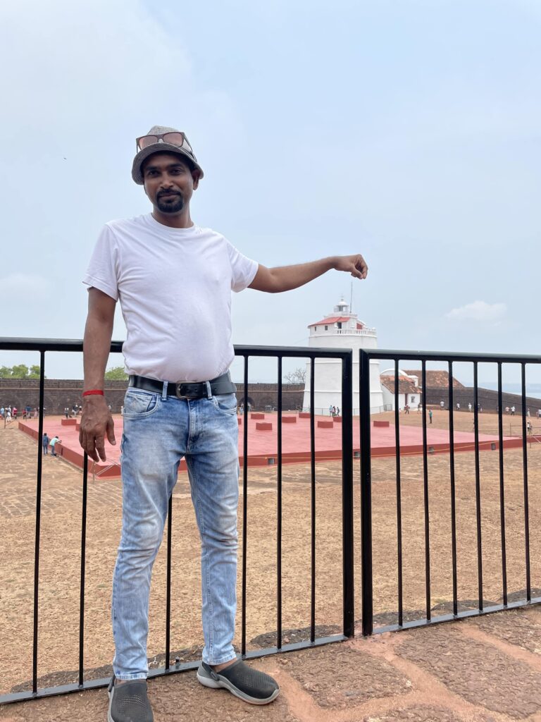 Rohit at Goa Fort_SKP
