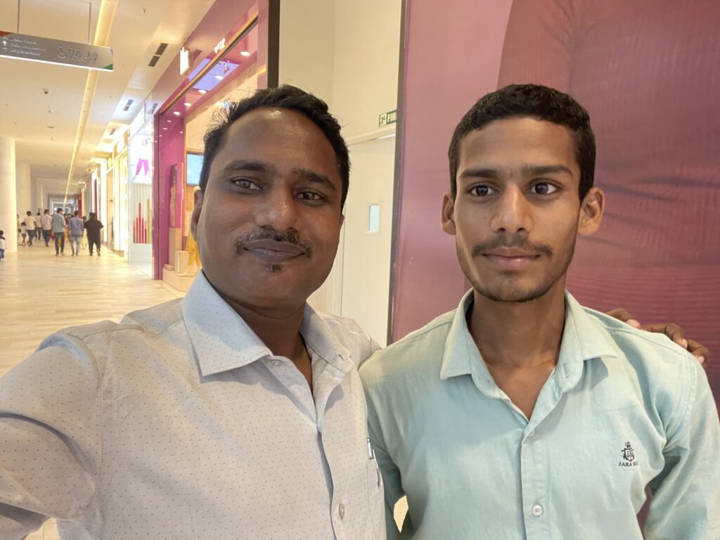 Sunil Prajapati & Amit at LuLu Mall, lucknow_SKP