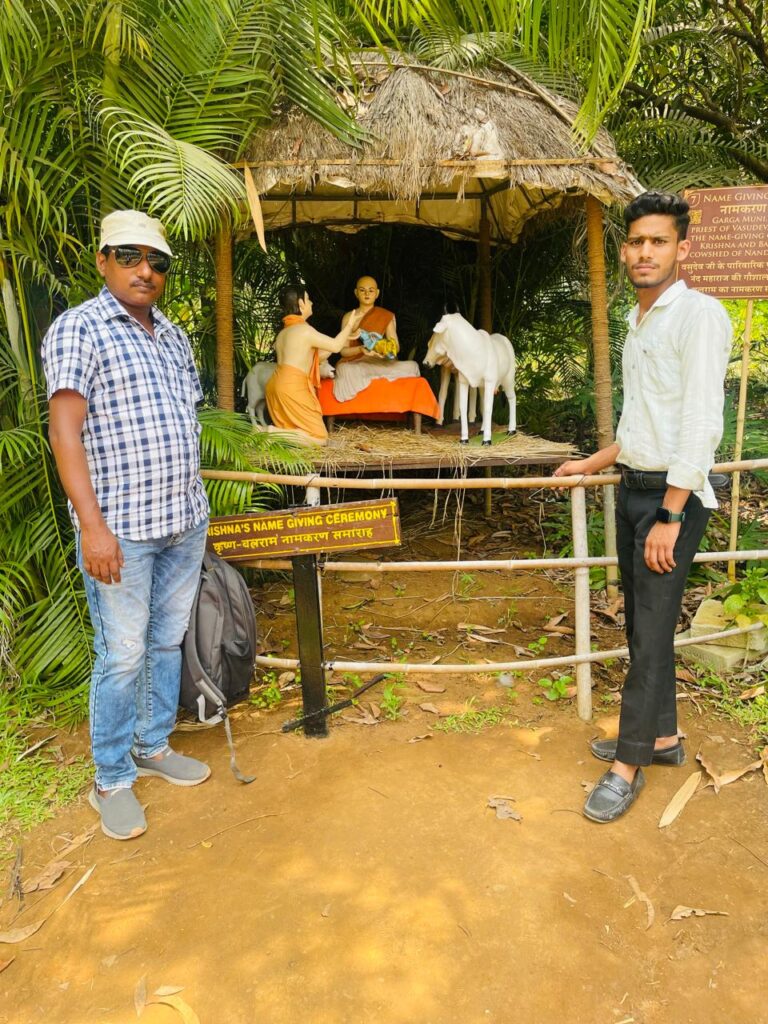 Sunil Prajapati & Amit at Naming Ceremony of Krishna & Balram, Govardhan Eco Village, Palghar