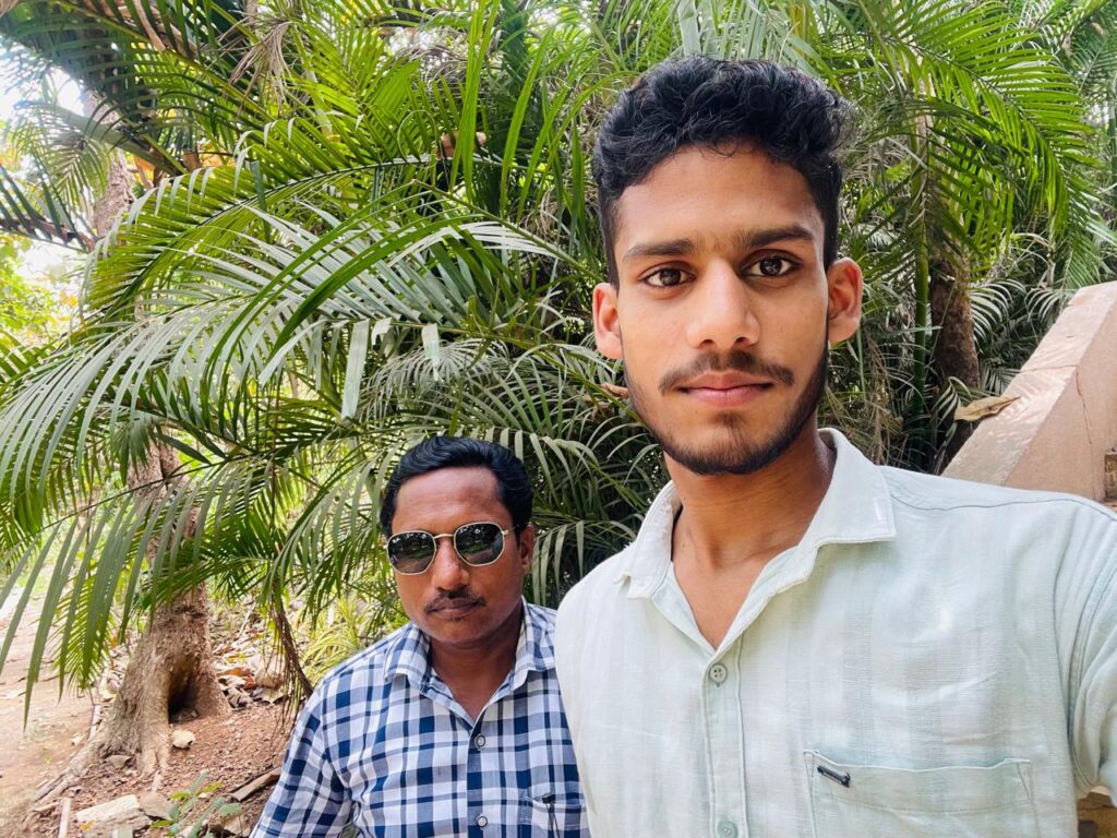 Sunil Prajapati & Amit at Vrindavan, Palghar