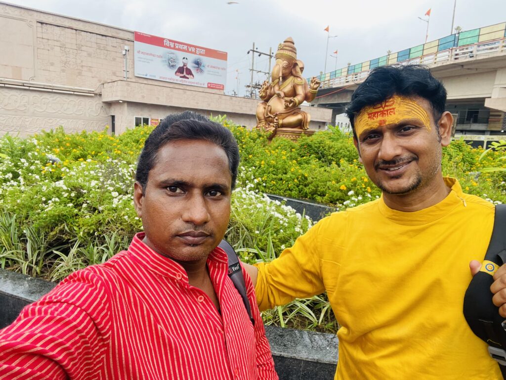 Sunil Prajapati & Arvind at Mahakaal