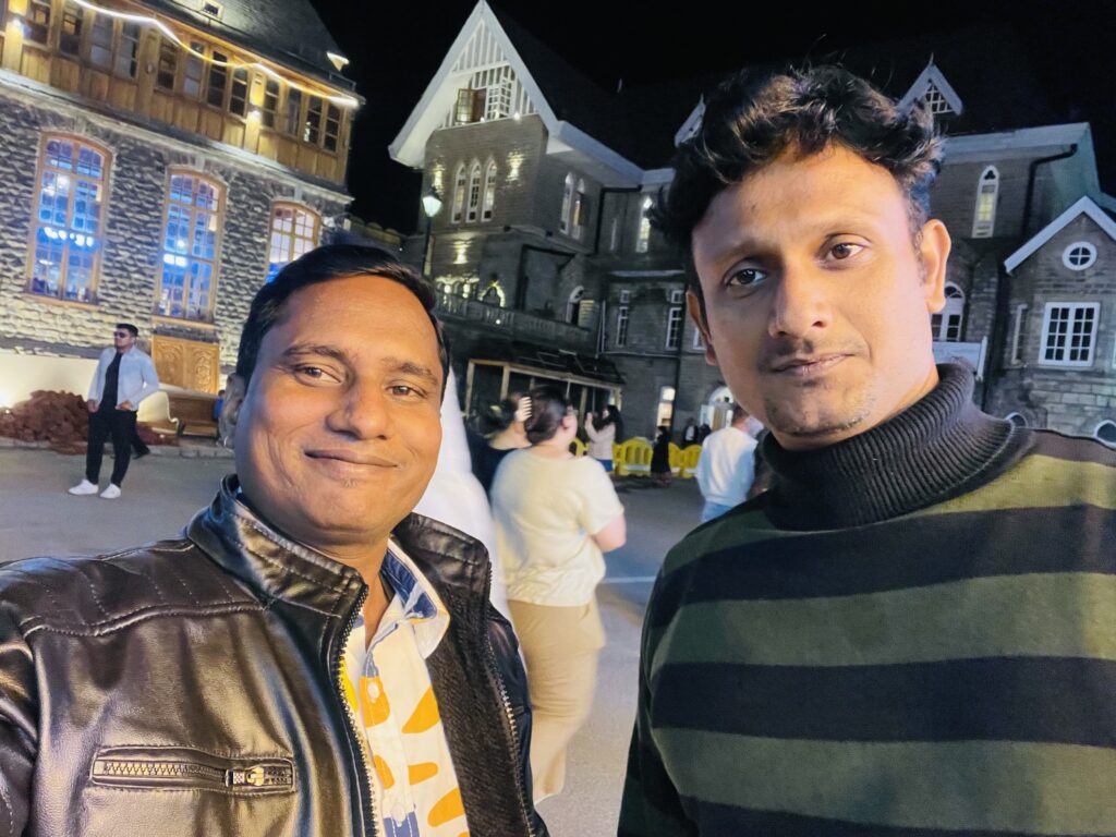Sunil Prajapati & Arvind at Shimla, HP