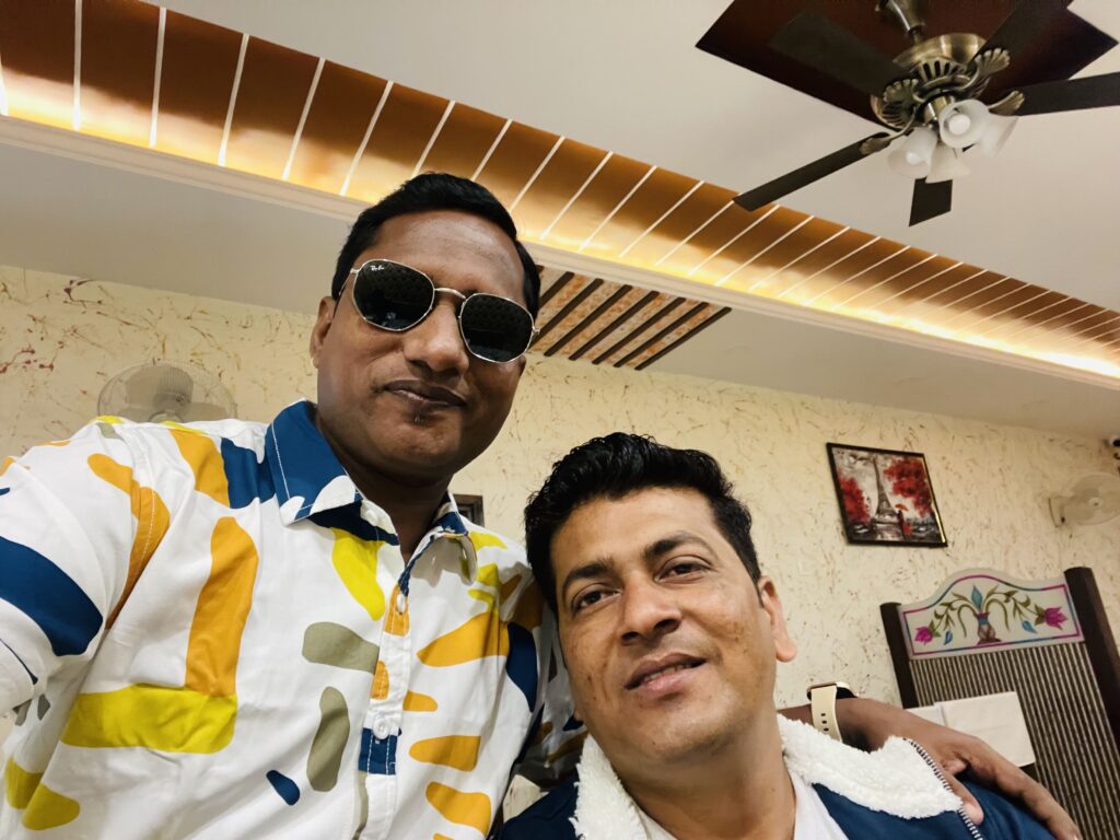 Sunil Prajapati & Rajesh at Hotel Bliss