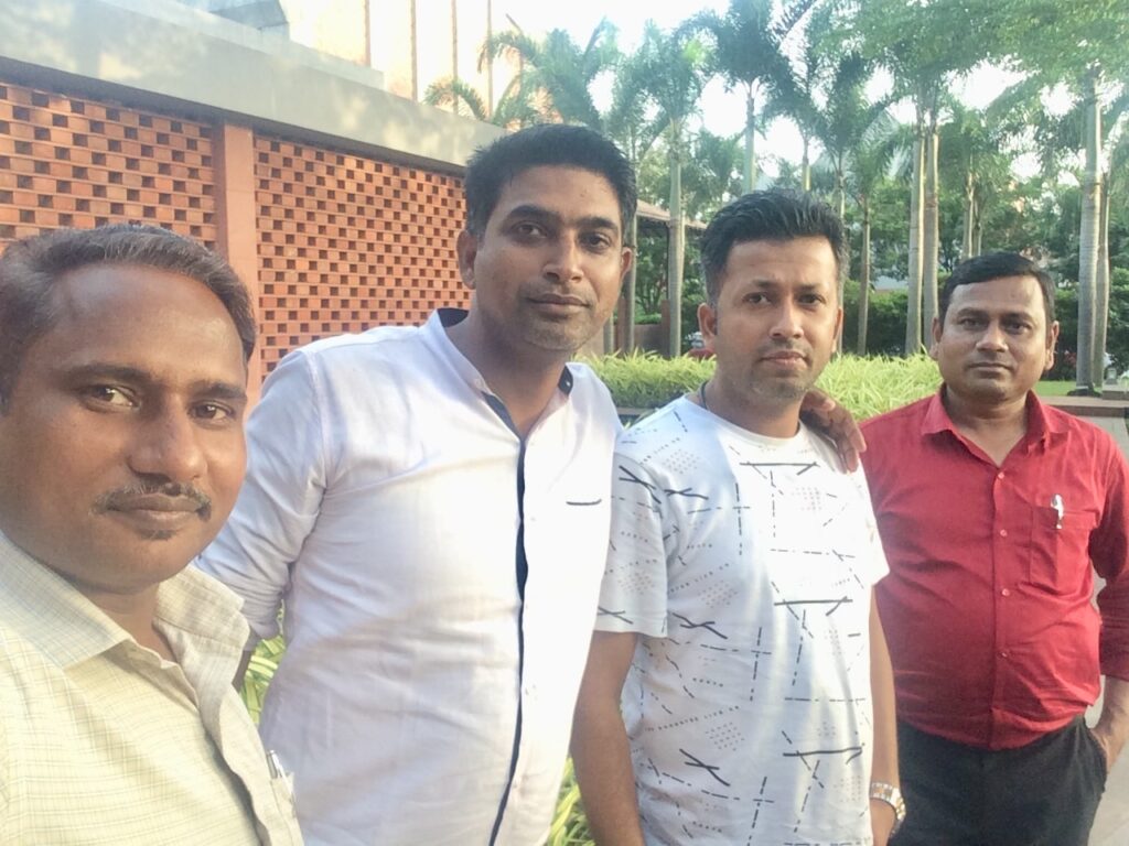 Sunil Prajapati, Rohit, Pandey & Manoj at Vapi