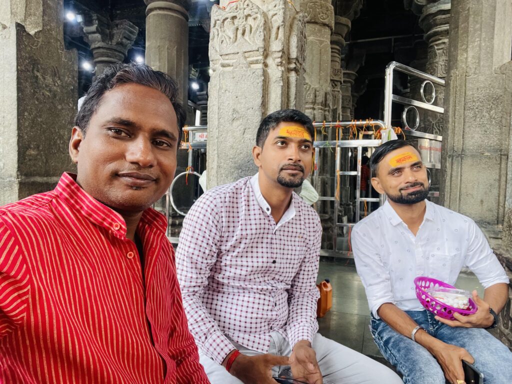 Sunil Prajapati, Rohit & Sachin at Mahakaal, Ujjain