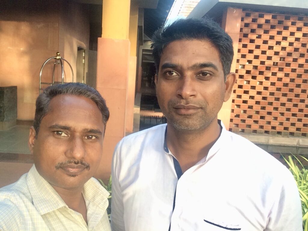 Sunil Prajapati & Rohit at Nutraceutical Plant