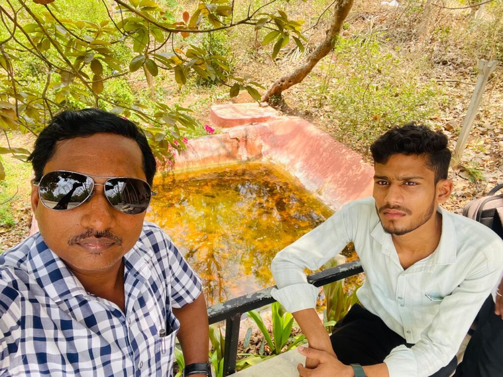 Sunil Prajapati Selfie at Govardhan Eco Village, Vrindavan, Palghar