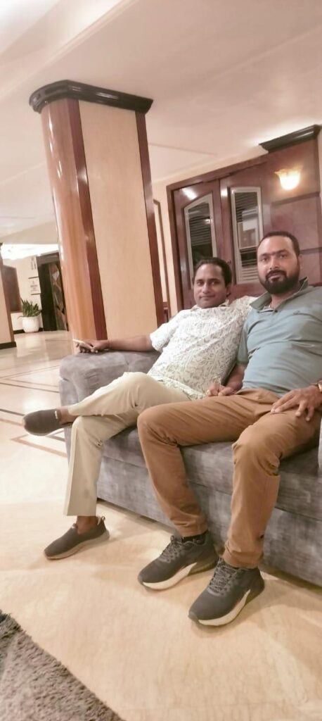 Sunil Prajapati & Vikas at Hotel Kences
