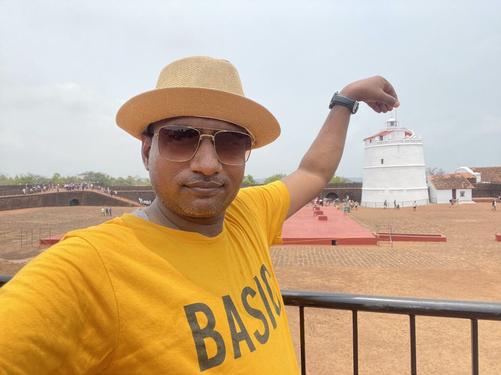Sunil Prajapati at Goa Fort_SKP