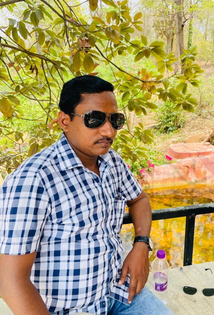 Sunil Prajapati at Govardhan Eco Village Vrindavan, Palghar