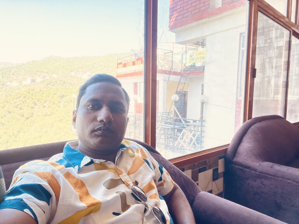 Sunil Prajapati at Mandi, HP