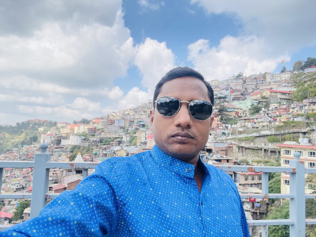 Sunil Prajapati at Shimla, HP