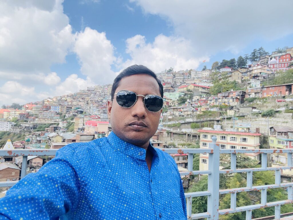 Sunil Prajapati at Shimla, Himachal