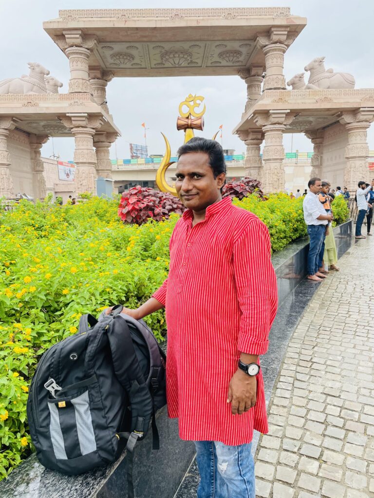 Sunil Prajapati at Trishul, Mahakaal, Ujjain