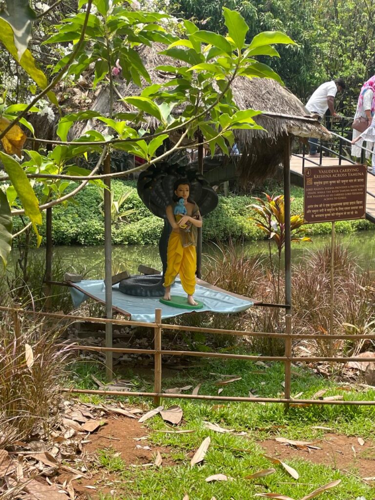 Vasudev carrying Krishna at Govardhan Eco Village, Palghar_SKP