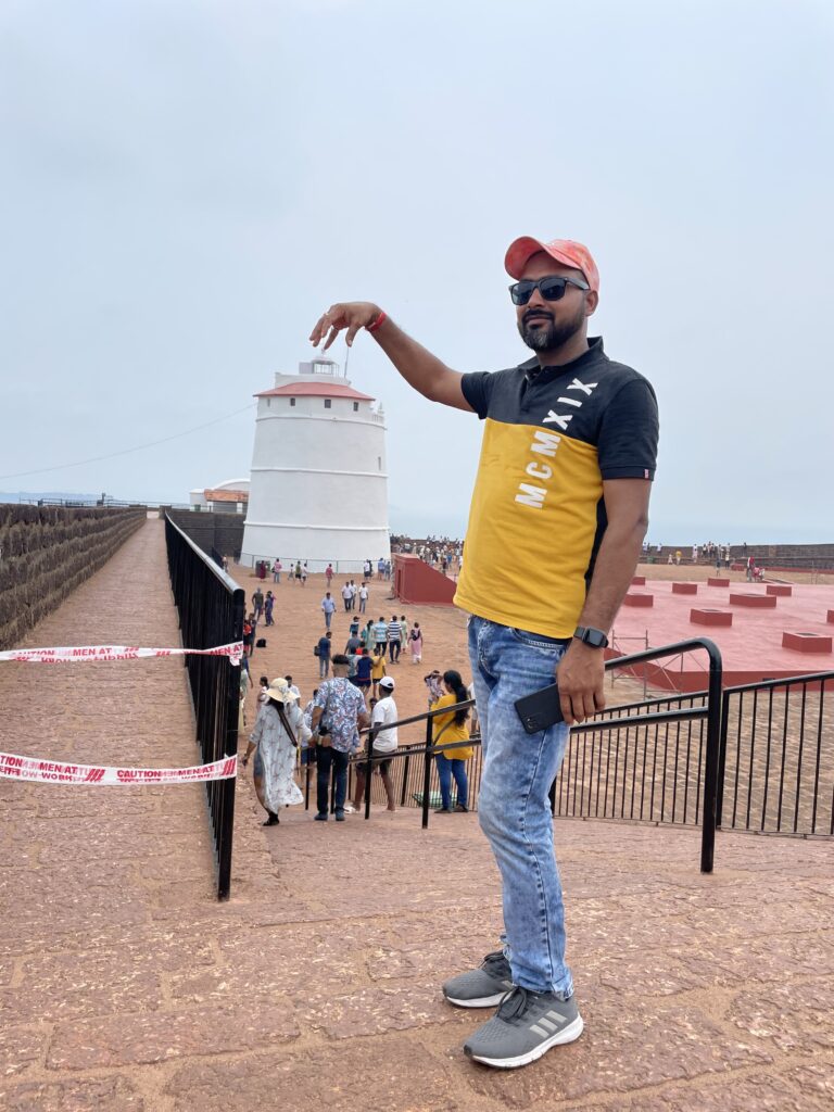 Vikas at Goa Fort_SKP