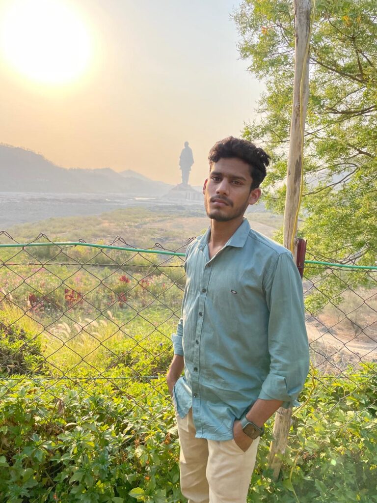 Amit at Statue of Unity, Evening View, Ekta Nagar Gujrat_SKP