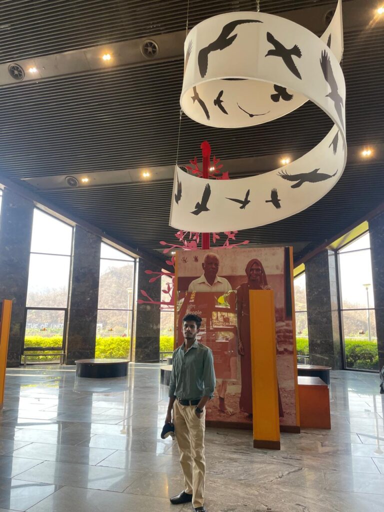 Amit inside Statue of Unity2_SKP