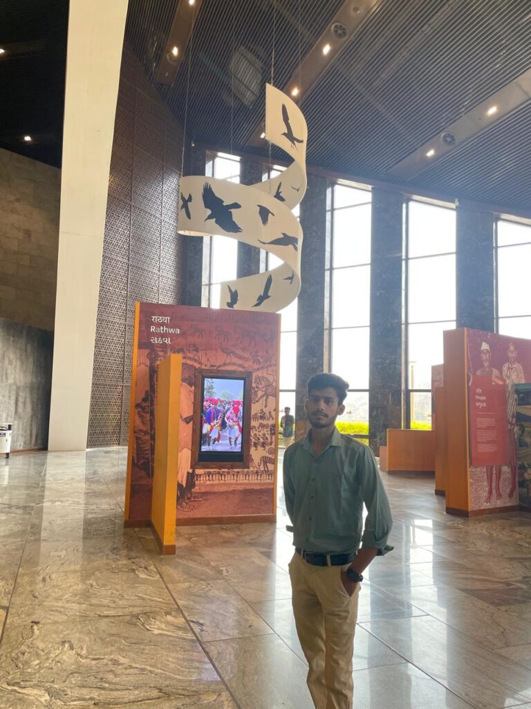 Amit inside Statue of Unity3_SKP