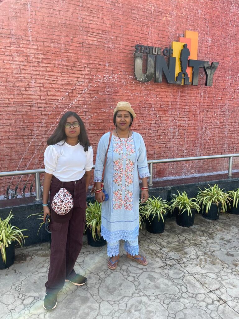 Kavya & Suman Prajapati at Statue of Unity Gujrat_SKP