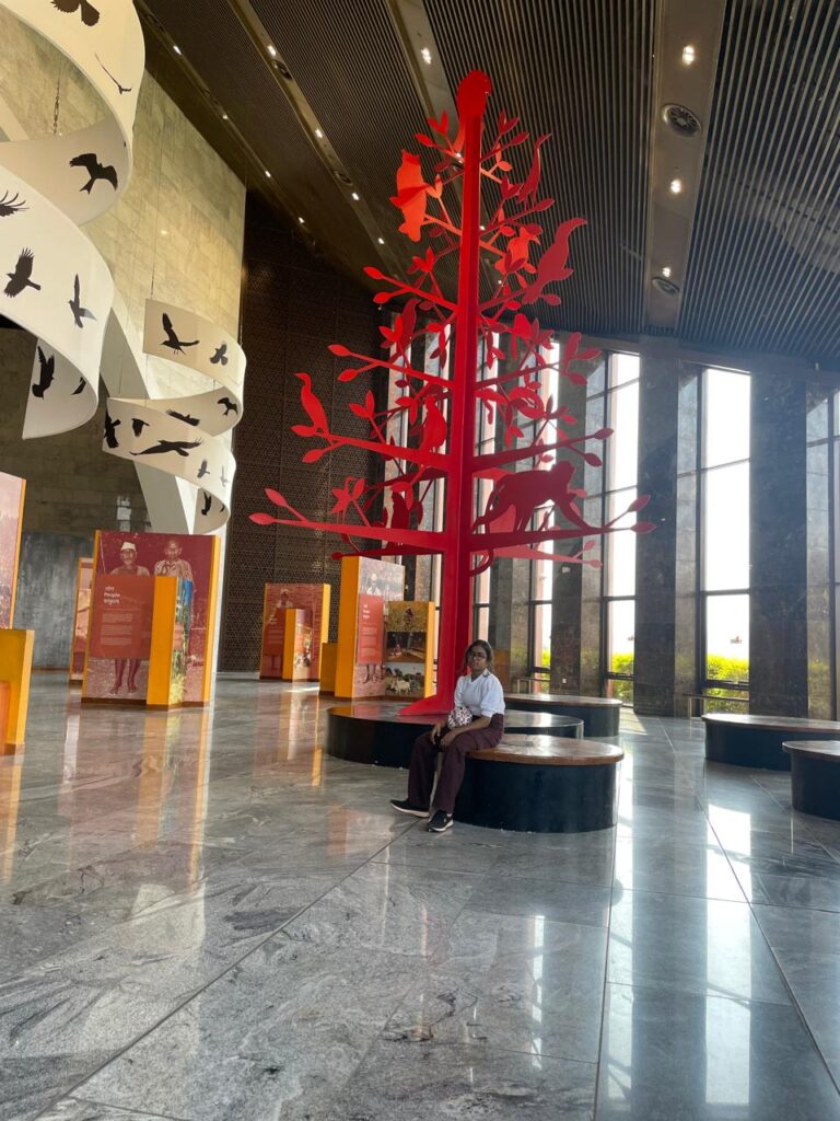 Kavya inside Statue of Unity1_SKP