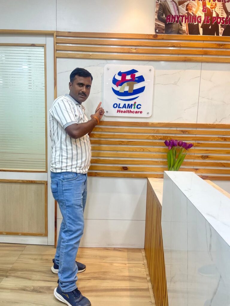 Nitesh at Olamic Office_SKP