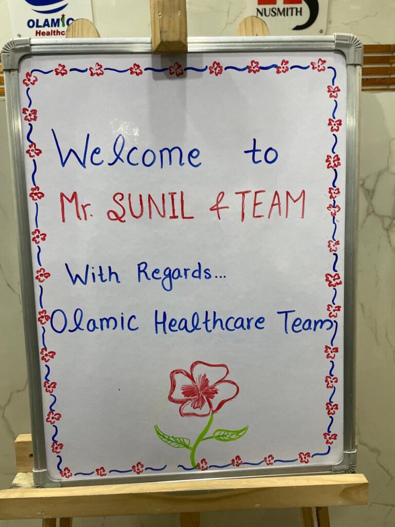 Olamic welcomes Sunil_SKP