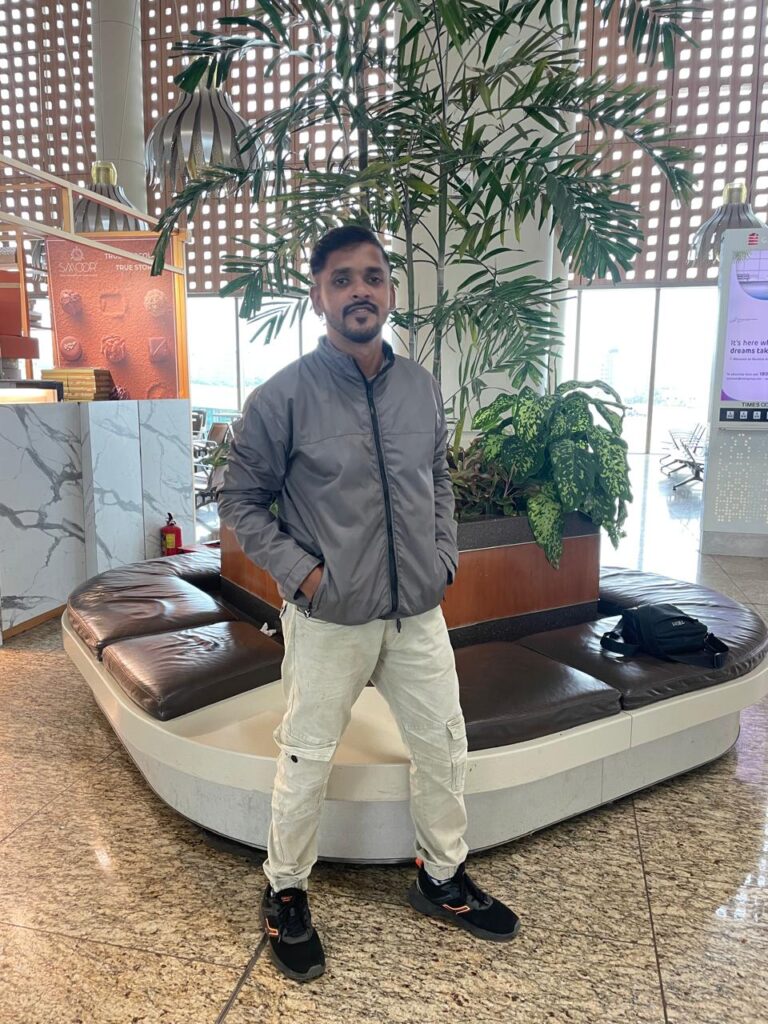 Prasad Koyande at Airport_SKP