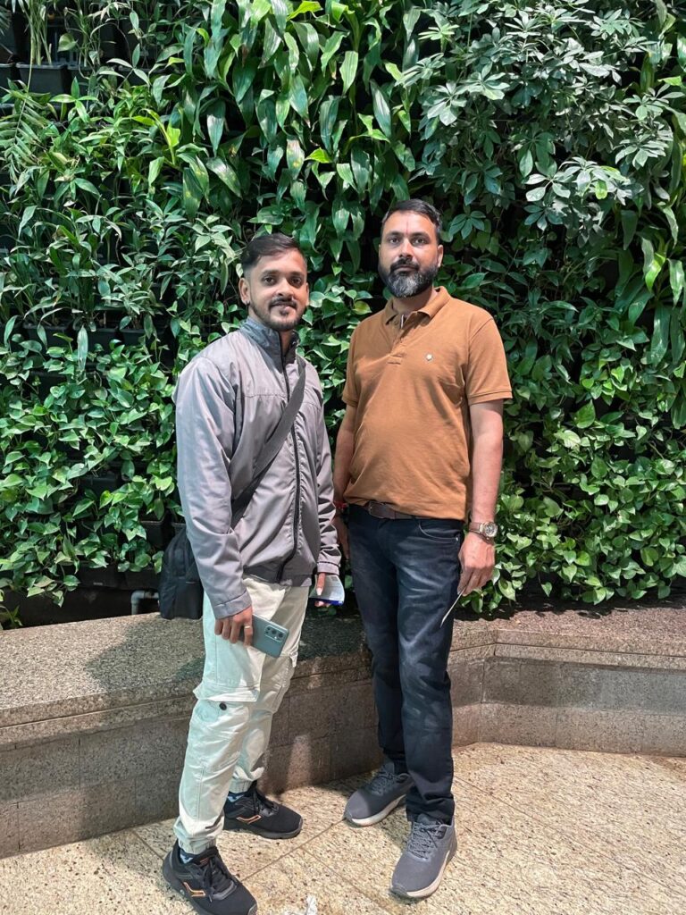 Prasad & Vikas at Mumbai Airport_SKP