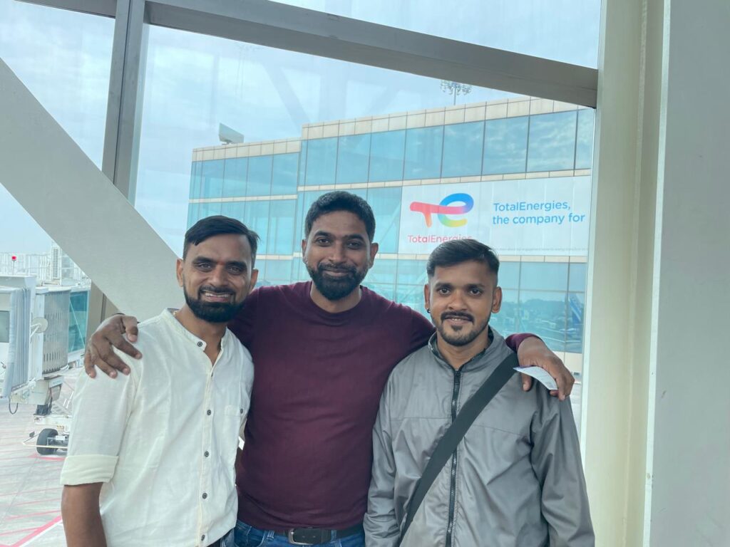 Sachin, Rohit & Prasad with Full Energy_SKP