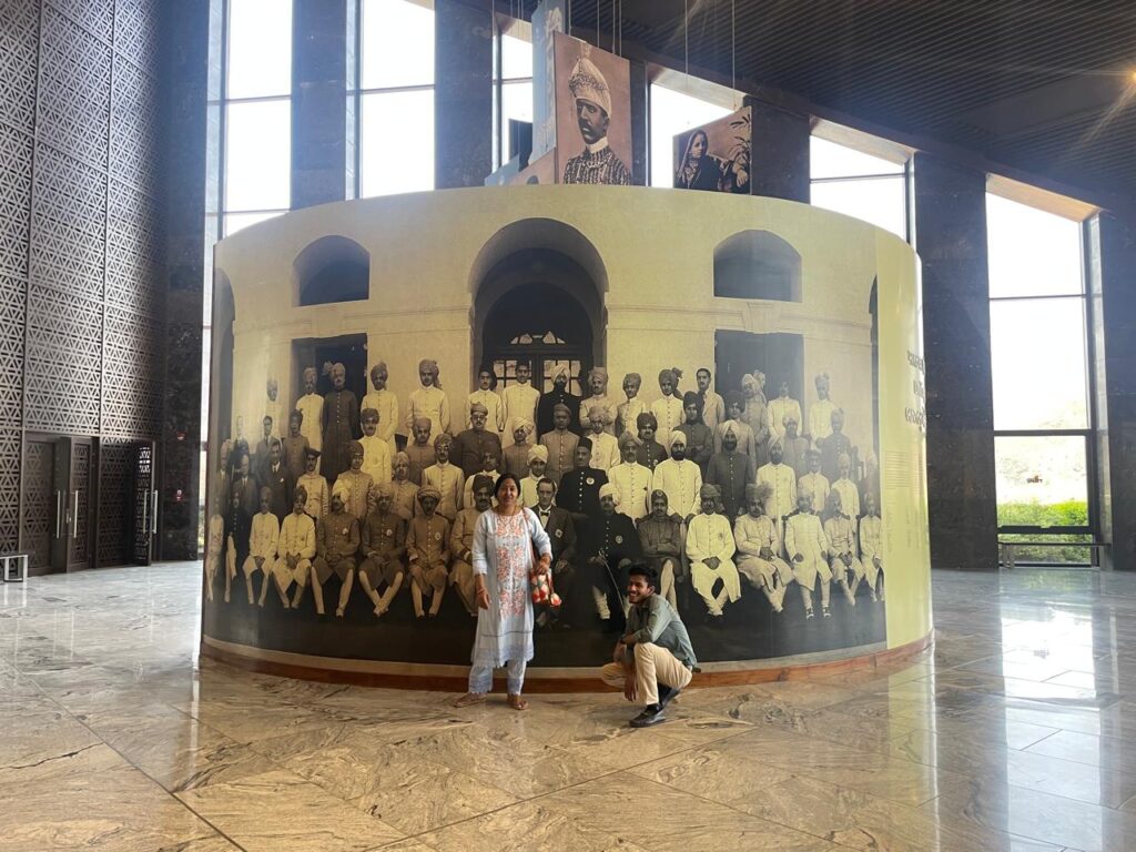 Suman & Amit inside Statue of Unity_SKP