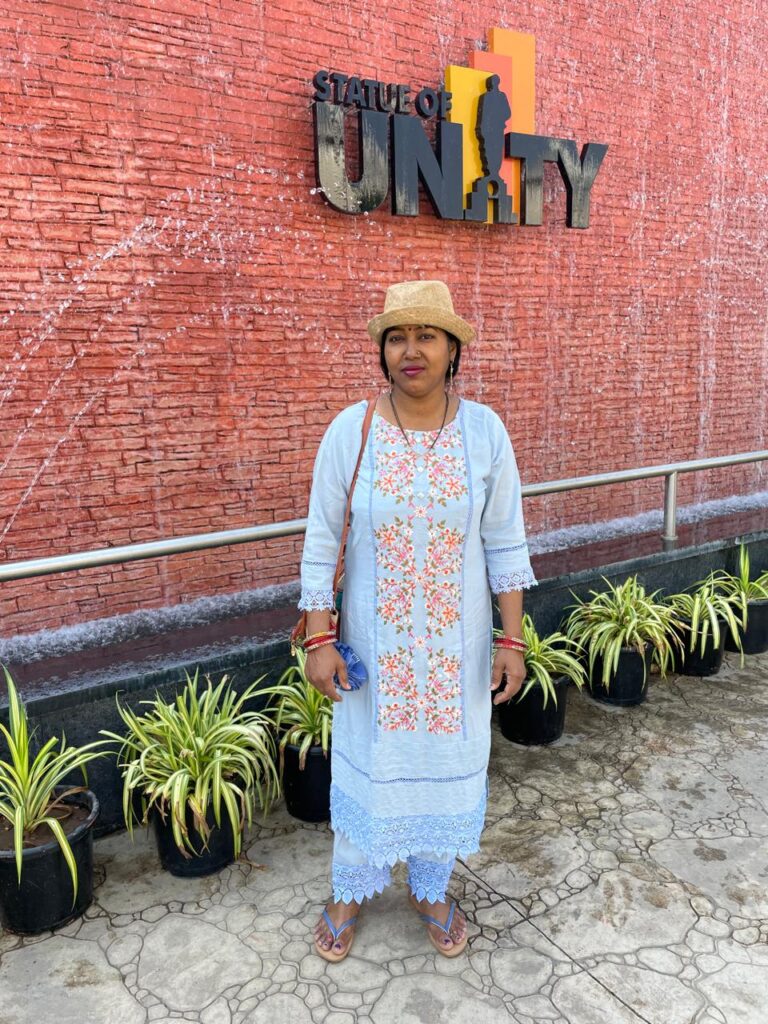 Suman Prajapati at Statue of Unity Gujrat_SKP