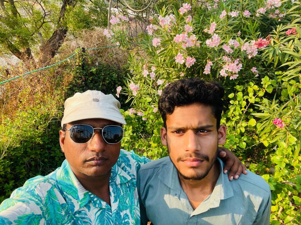 Sunil Prajapati & Amit at Unity Glow Garden Gujrat