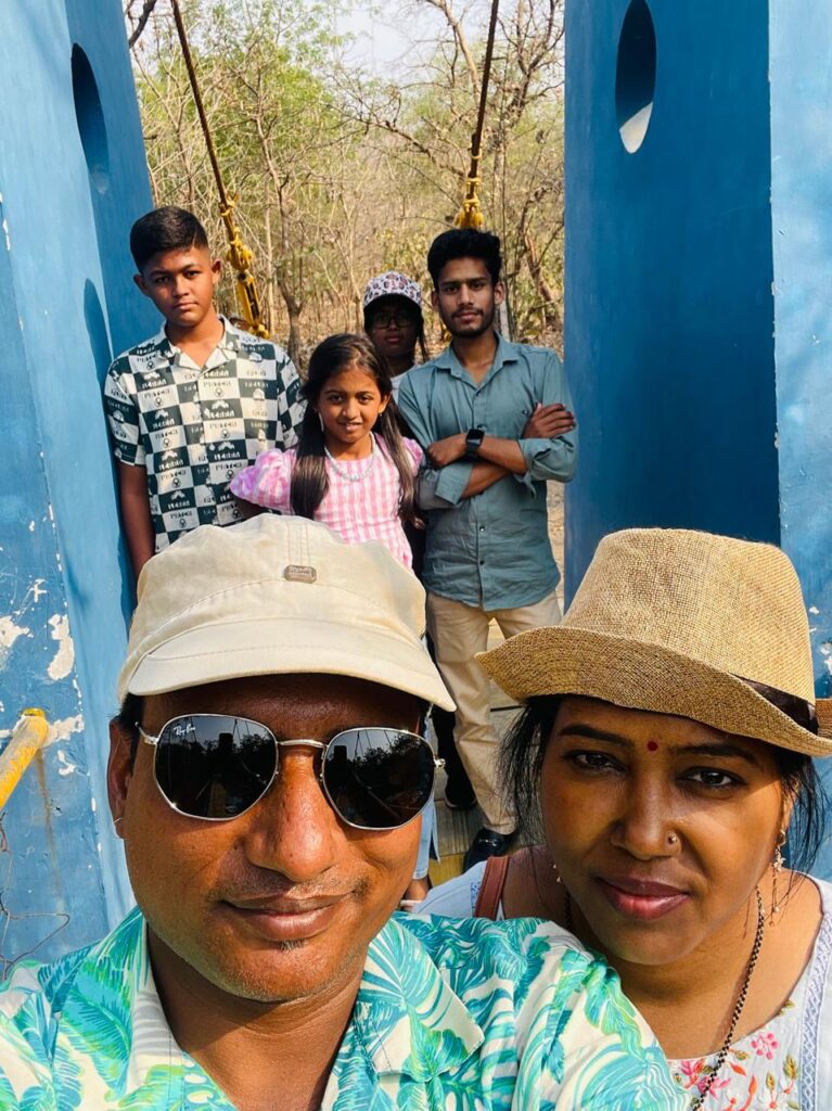 Sunil Prajapati & Suman at Park, Gujrat