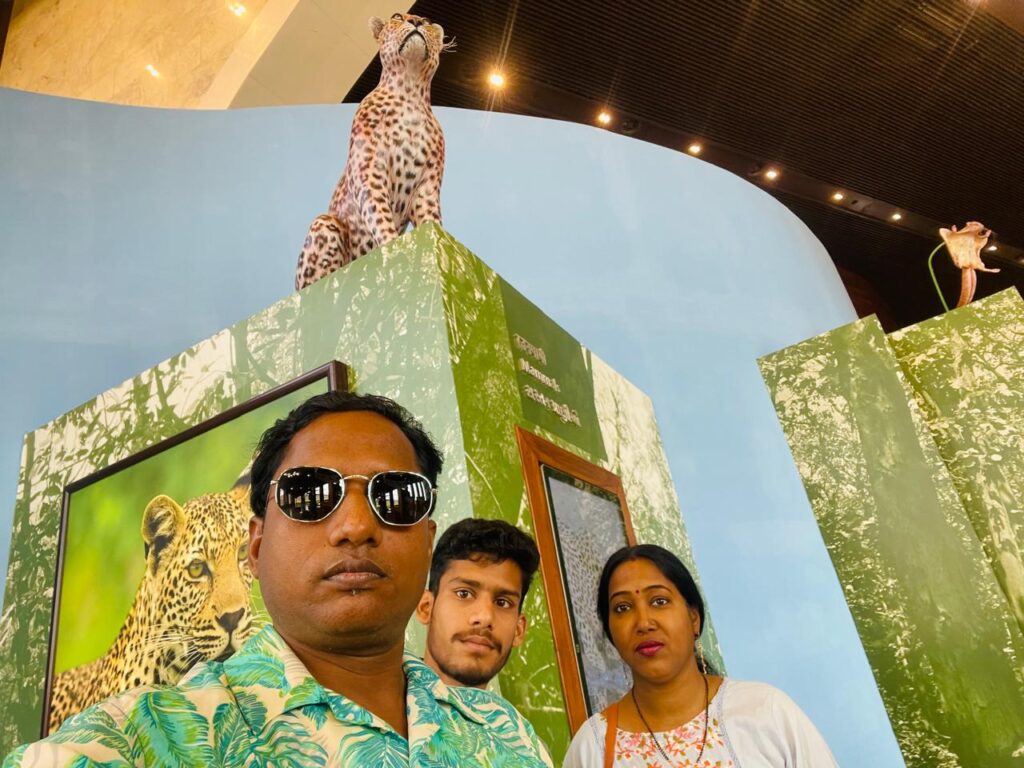 Sunil Prajapati. Amit & Suman inside Statue of Unity_SKP