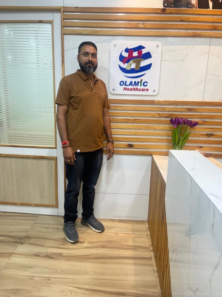 Vikas at Olamic Office_SKP