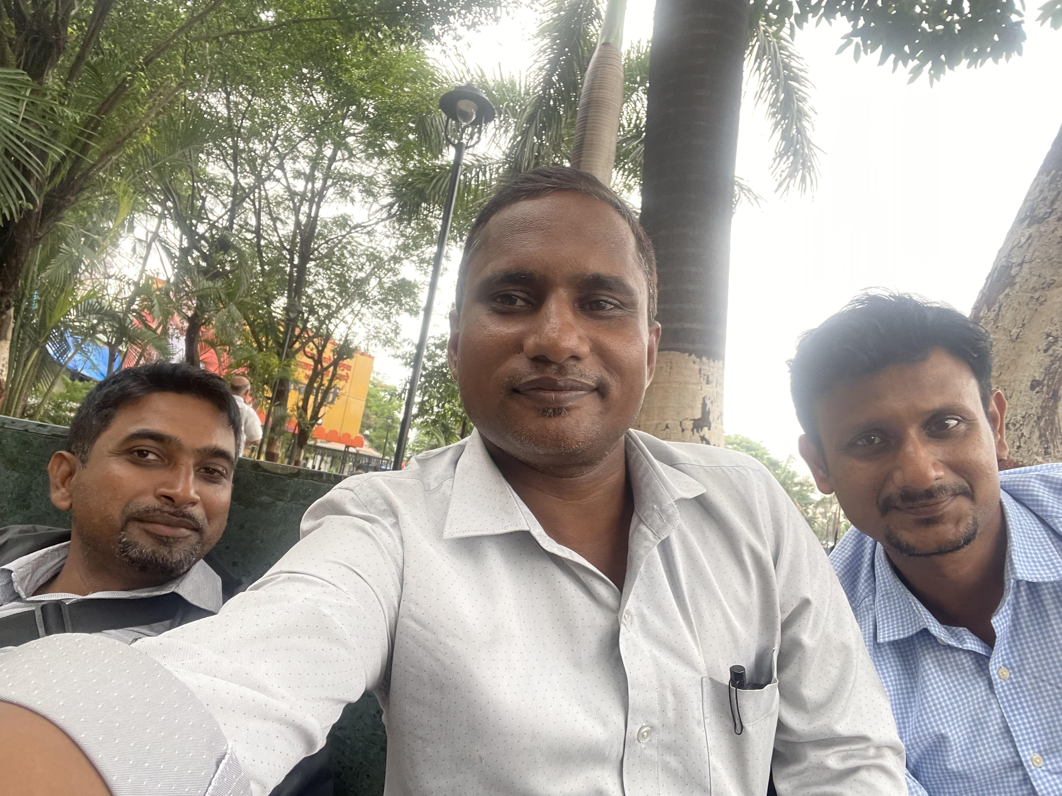 SKP Rohit, Sunil Prajapati & Arvind at Shirdi