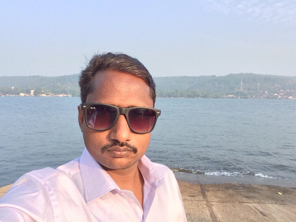 SKP Sunil KP Prajapati at Guhagar Beach Ratnagiri