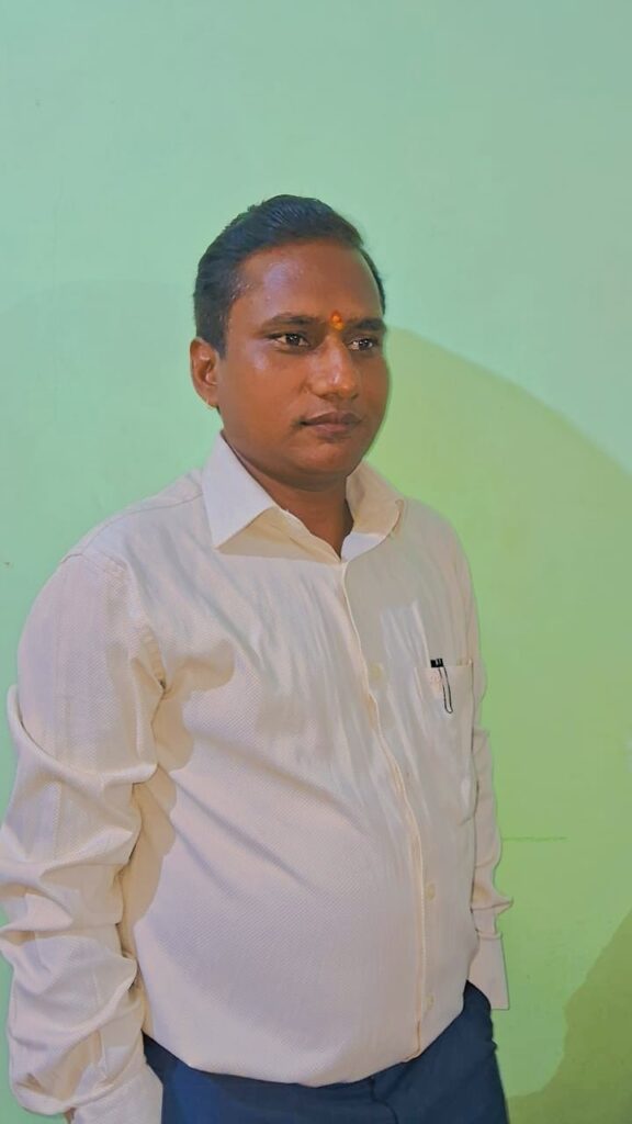 SKP Sunil Prajapati after Devpuja at Home