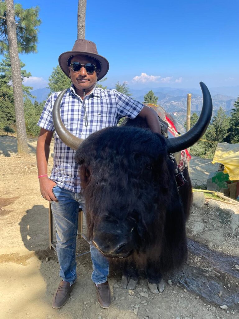 SKP Sunil Kumar Prajapati at Chail Wildlife Sanctuary Shimla HP